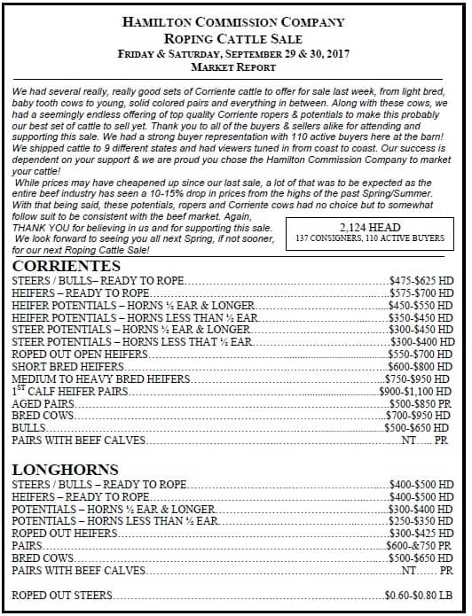 RCS Market Report 9.29&30.17